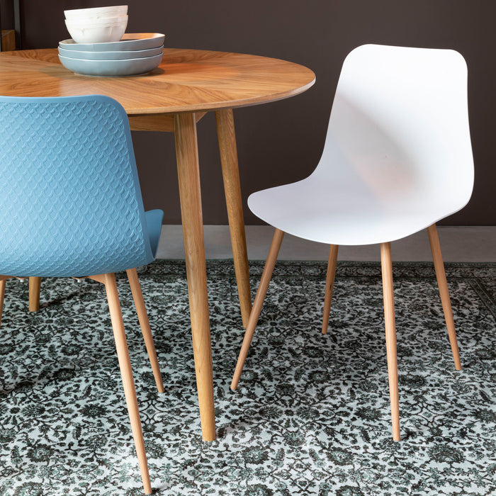 by fonQ basic Finn Eettafel - Ø 100 cm - Bruin