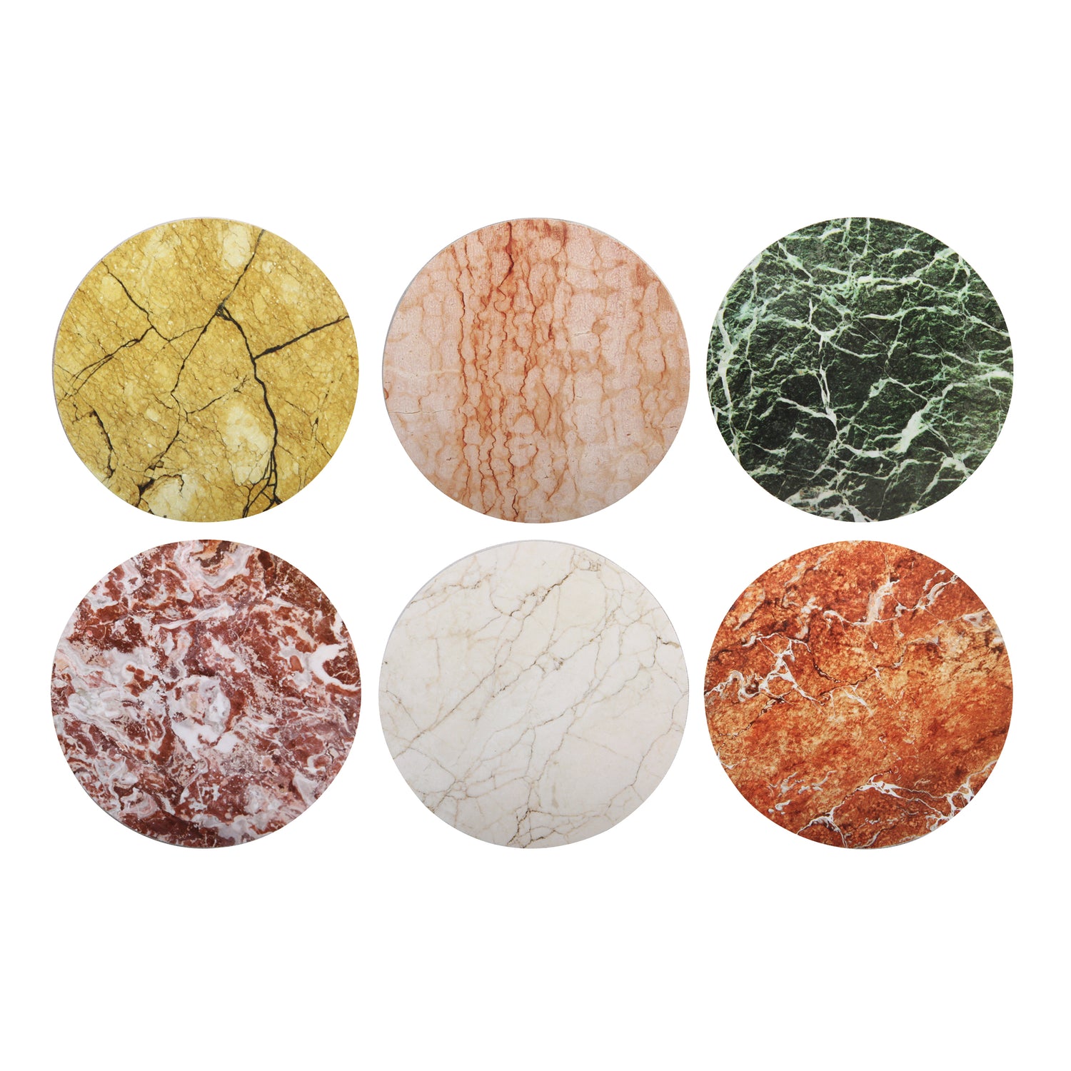 &k amsterdam Onderzetters Kurk 6 st.