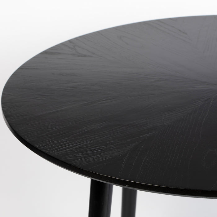 by fonQ basic Finn Eettafel - Ø 100 cm - Zwart