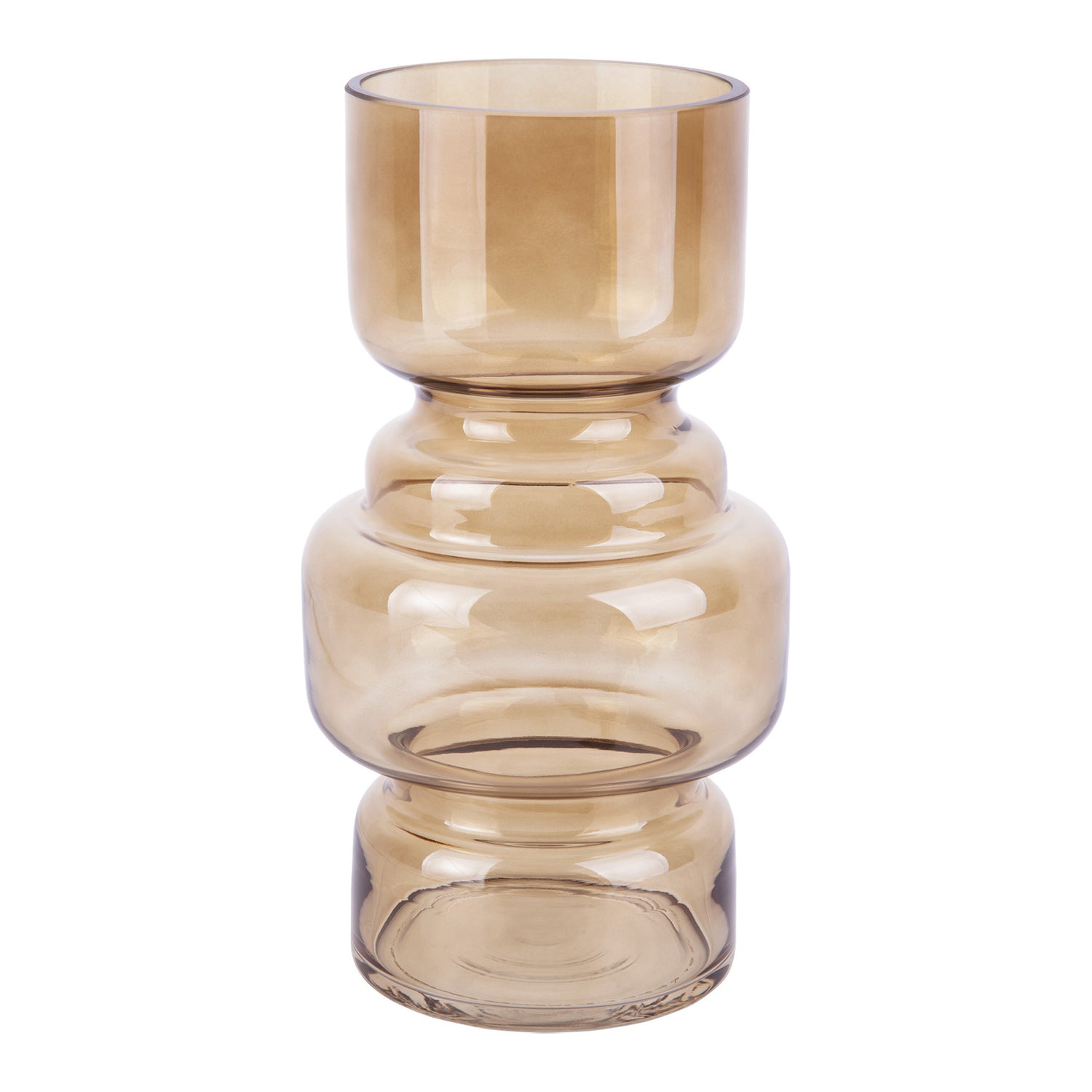 present time Courtly Vaas Large - Honey brown