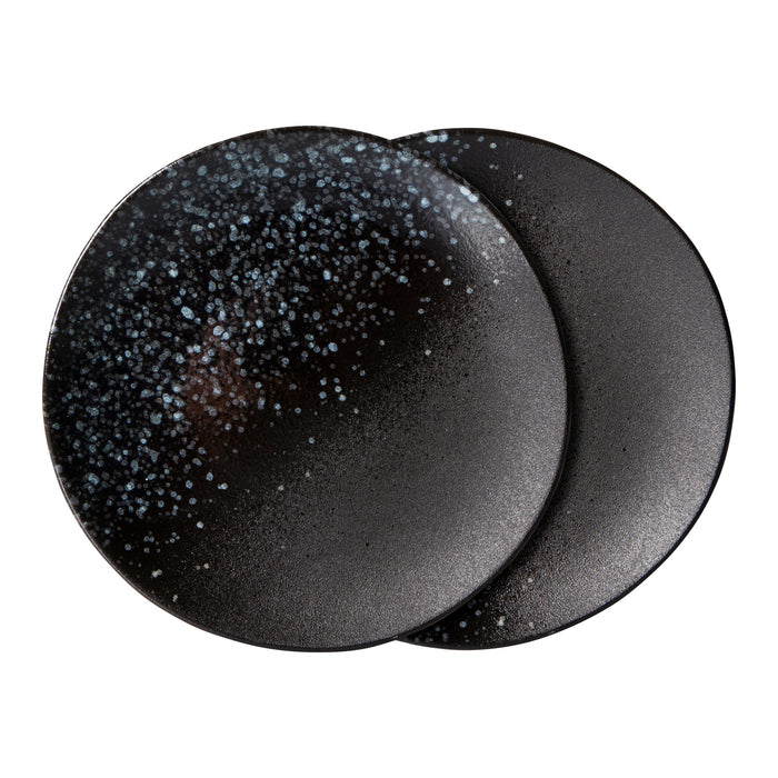 HKliving 70's Dessertbord Ø 17,5 cm - Set van 2 - Stars