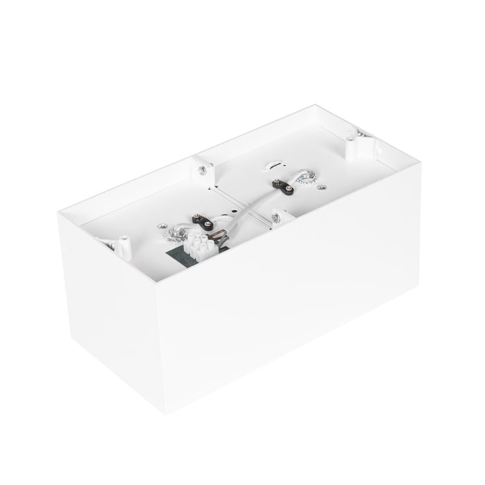 QAZQA Design spot wit rechthoekig AR111 2-lichts - Box