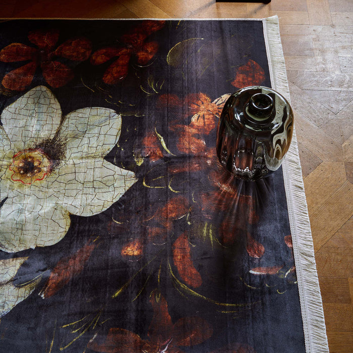Essenza Daffodils Reunited Vloerkleed 120 x 180 cm - Zwart
