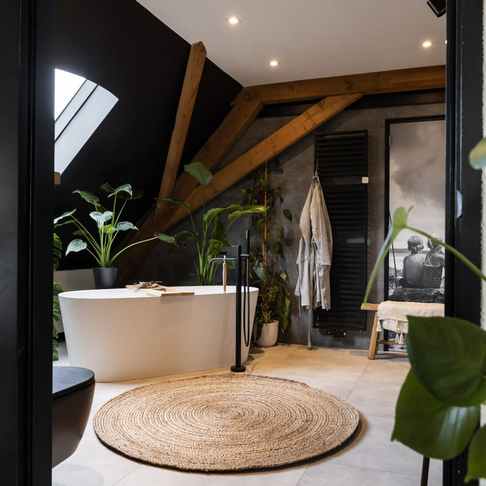 Eva Interior rond Jute Vloerkleed Naturel