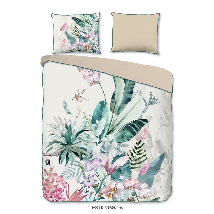Descano Organic Verdi Dekbedovertrek 200 x 220 cm - Multi