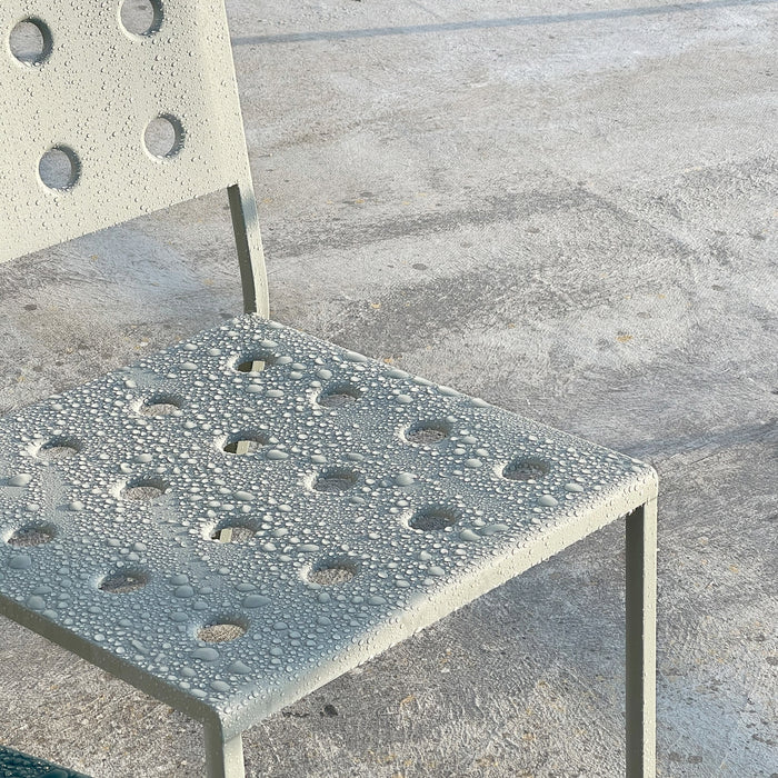 HAY Balcony Lounge Stoel - Desert green