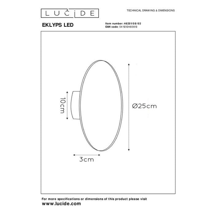 Lucide EKLYPS LED  -