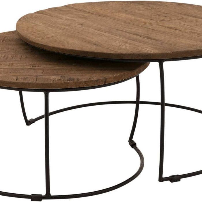 Goossens Salontafel Forta in Mango bruin