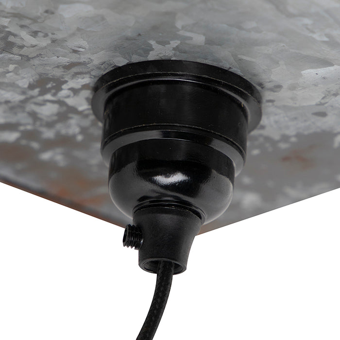 QAZQA Wandlamp comb wl - Roestbruin - Klassiek | Antiek - L 665mm