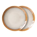 HKliving 70's Dinerbord Ø 29 cm - Set van 2 - Earth