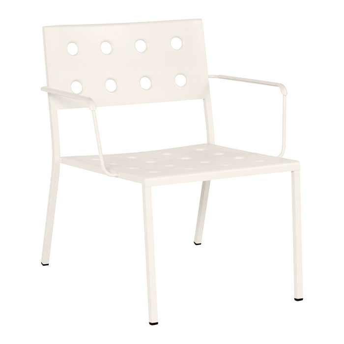 HAY Balcony Lounge Armstoel - Chalk beige