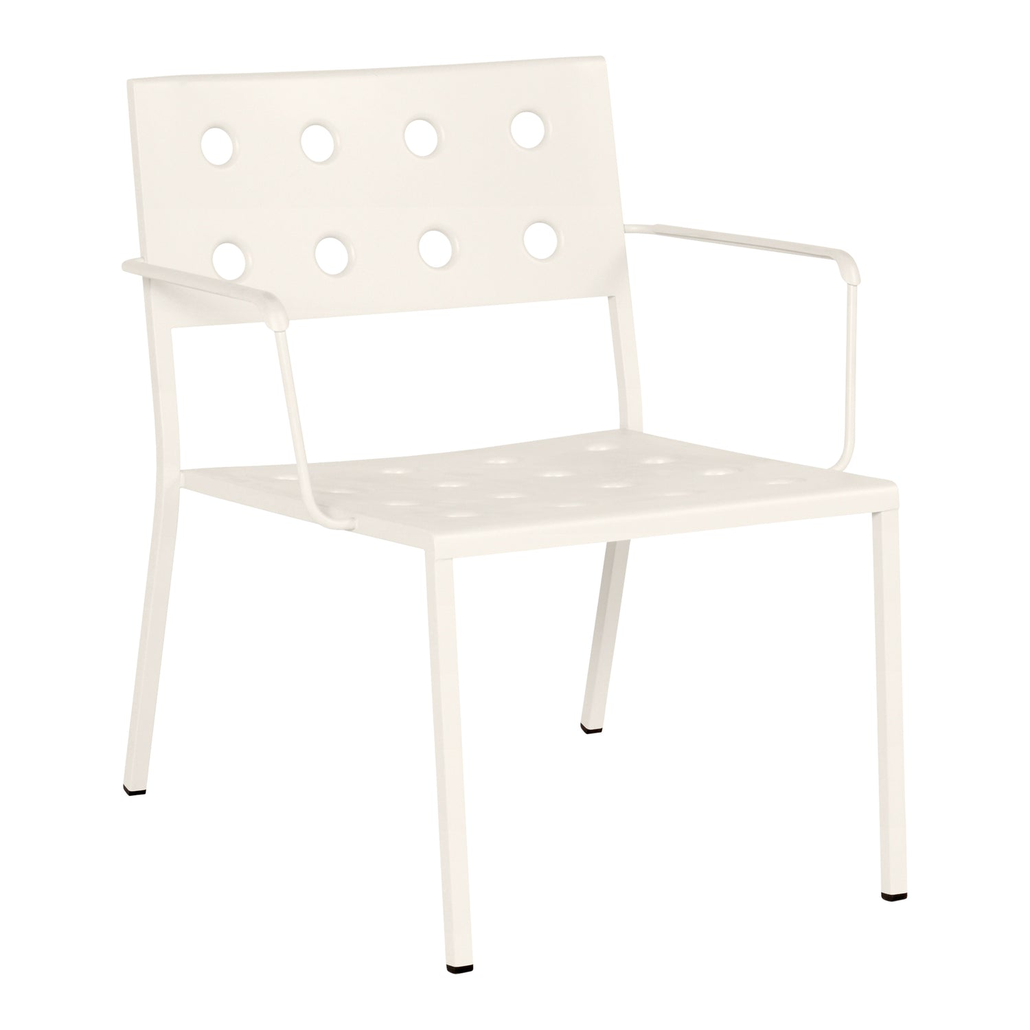 HAY Balcony Lounge Armstoel - Chalk beige