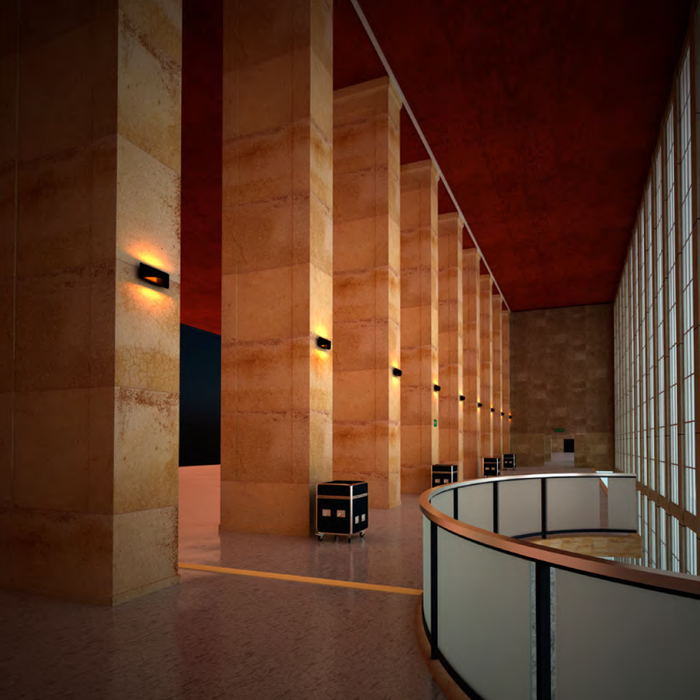 HOFTRONIC Lowa LED Wandlamp dubbelzijdig IP54 Binnen en buiten