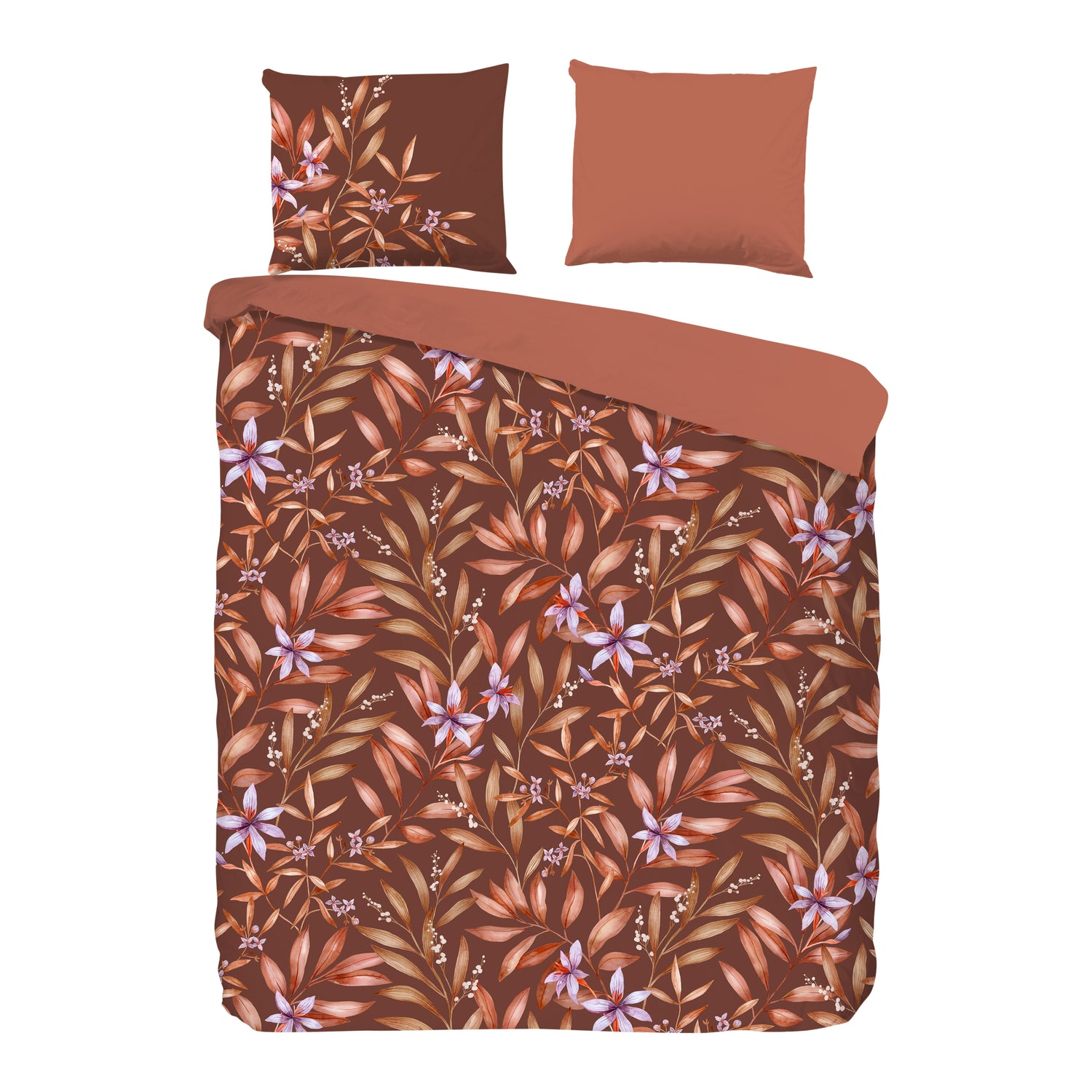 Good Morning Hazel Dekbedovertrek 200 x 220 cm - Terra