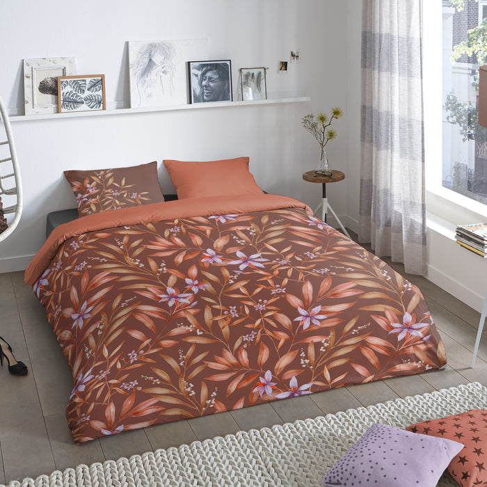 Good Morning Hazel Dekbedovertrek 200 x 220 cm - Terra