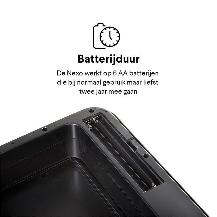 Homra Nexo Afvalemmer met Sensor 72 Liter (48+12+12 Liter) - Groen