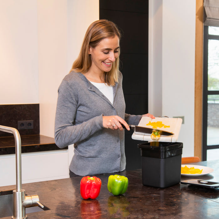 Homra Nexo Afvalemmer met Sensor 72 Liter (48+12+12 Liter) - Groen