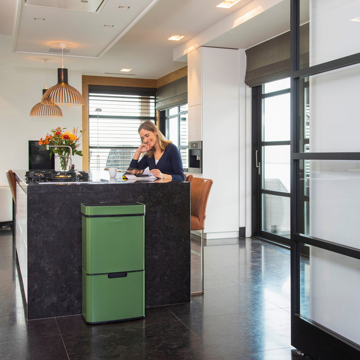 Homra Nexo Afvalemmer met Sensor 72 Liter (48+12+12 Liter) - Groen