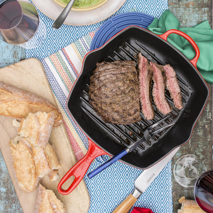 Le Creuset Signature Grillpan - Kersenrood