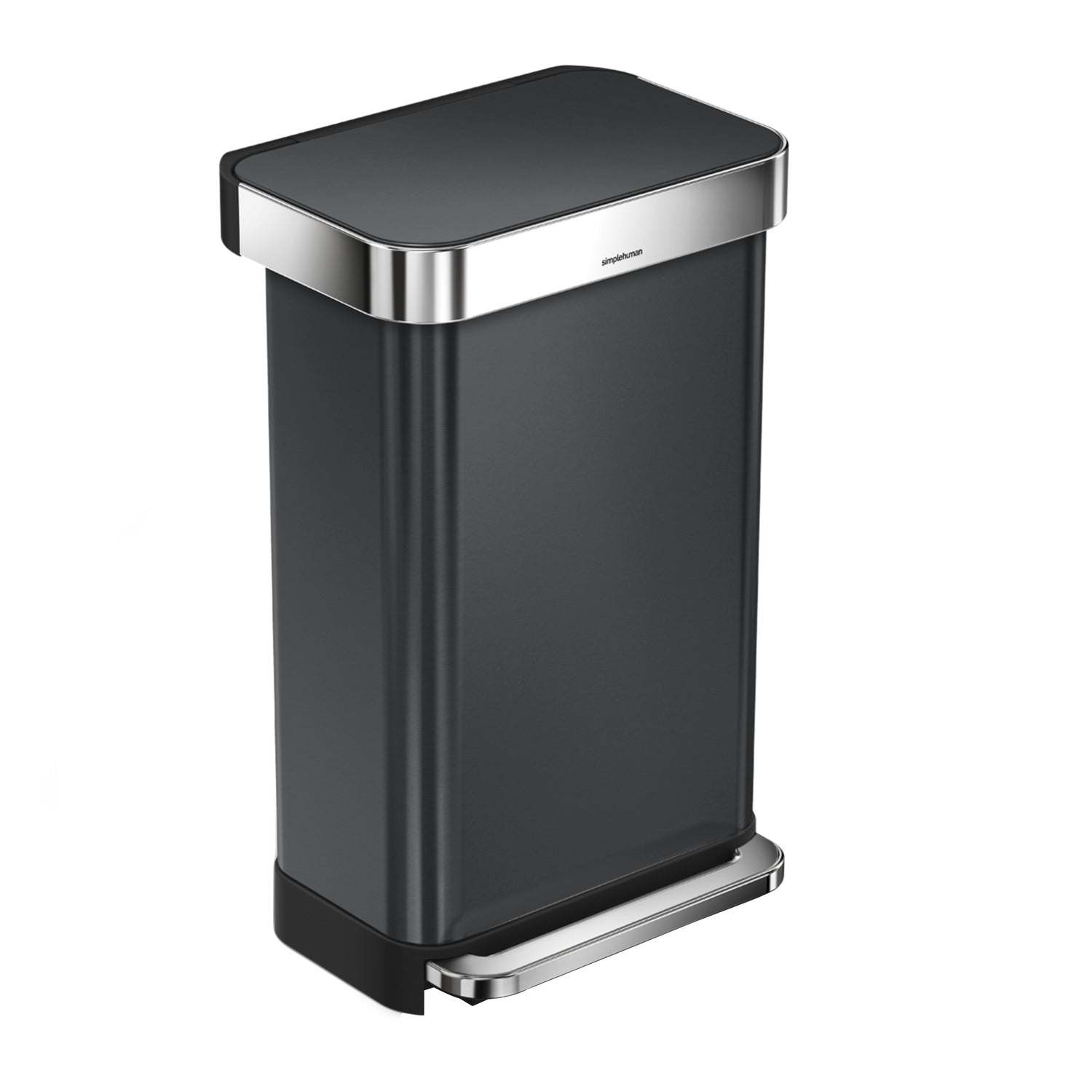 Simplehuman Rectangular Liner Pocket Pedaalemmer 45 Liter