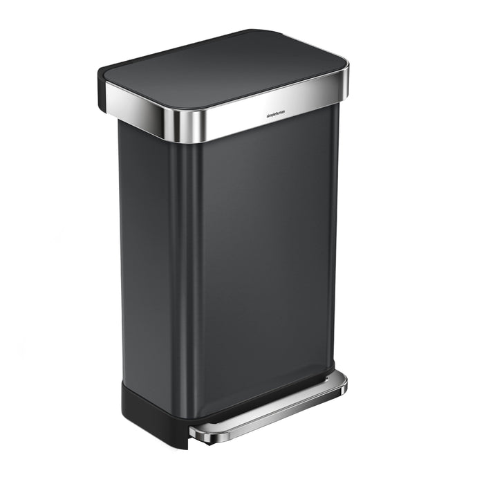 Simplehuman Rectangular Liner Pocket Pedaalemmer 45 Liter