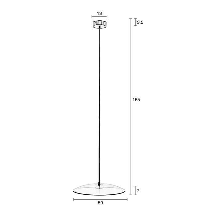 Zuiver Float Pedant Hanglamp Ø 50 cm