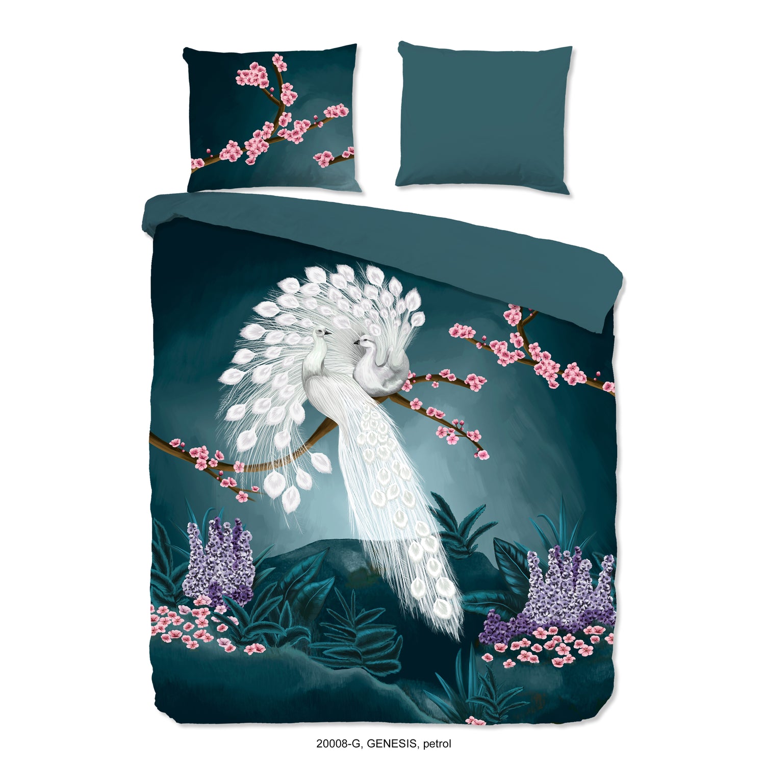 Good Morning Genesis Dekbedovertrek 200 x 220 cm - Petrol