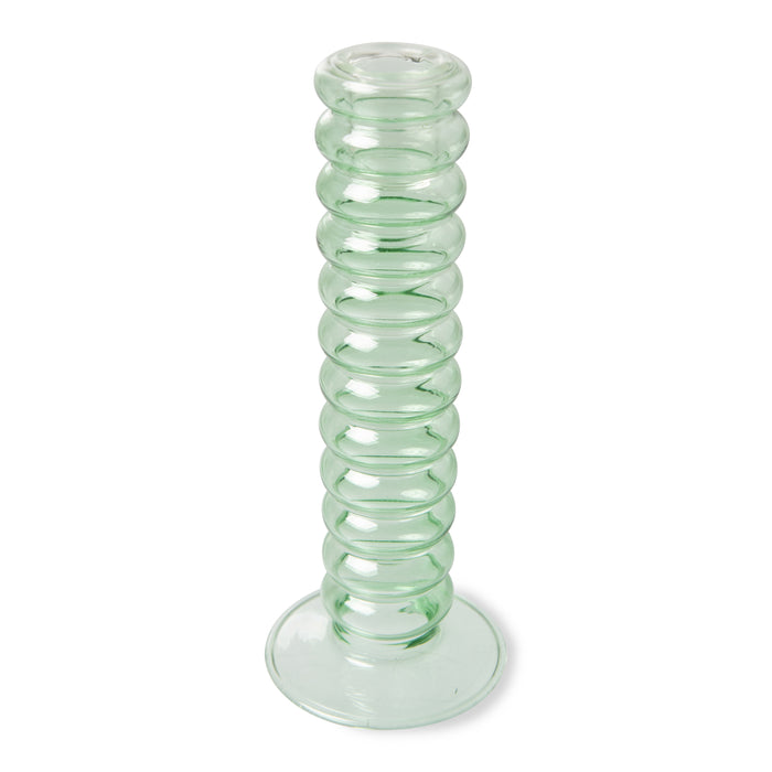 HKliving The Emeralds Kandelaar - Maar L - mint green