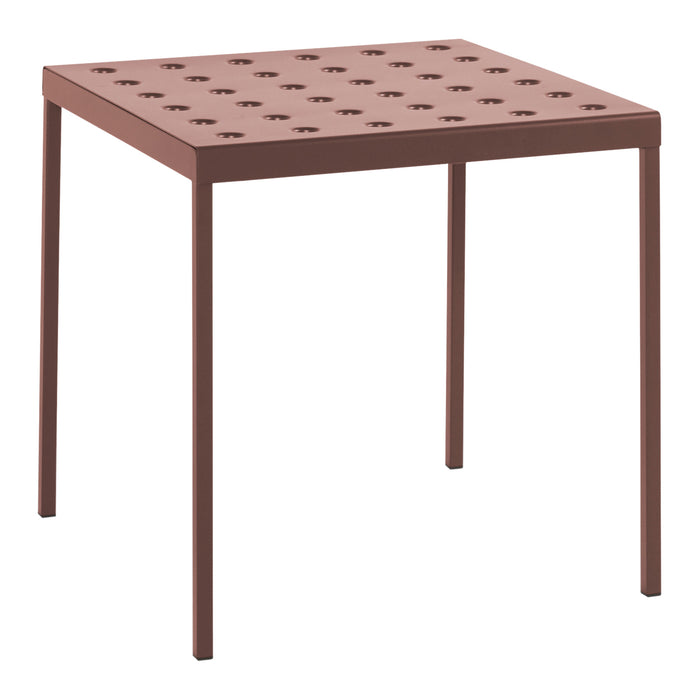 HAY Balcony Eettafel 75 x 76 cm - Iron red