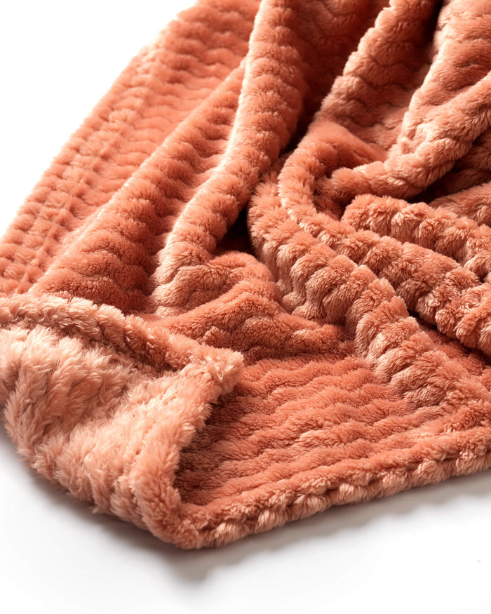 Dutch Decor plaid MARA - 150x200 cm Muted Clay