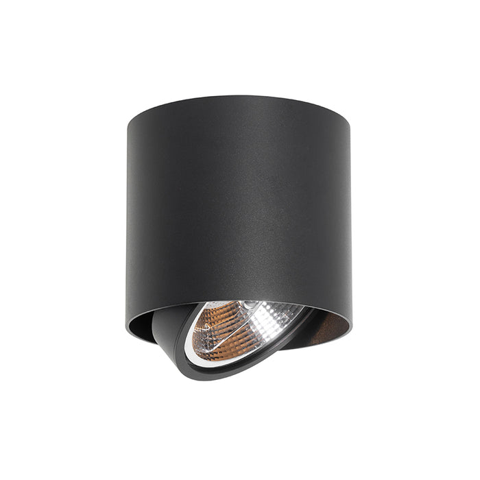 QAZQA Design spot zwart AR111 - Impact