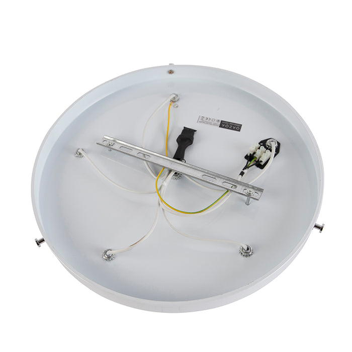 QAZQA Plafondlamp plu - Beige - Design - D 600mm