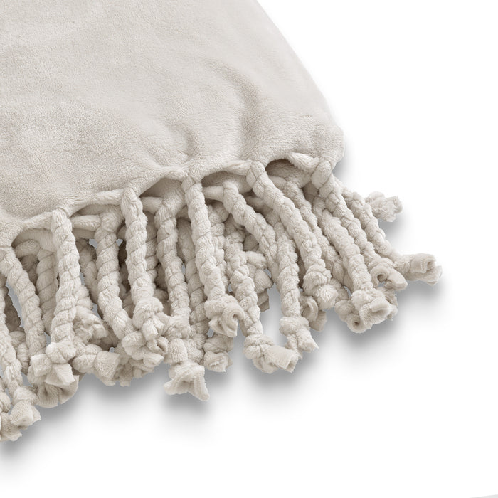 Dutch Decor plaid FLORIJN - 150x200 cm Snow White