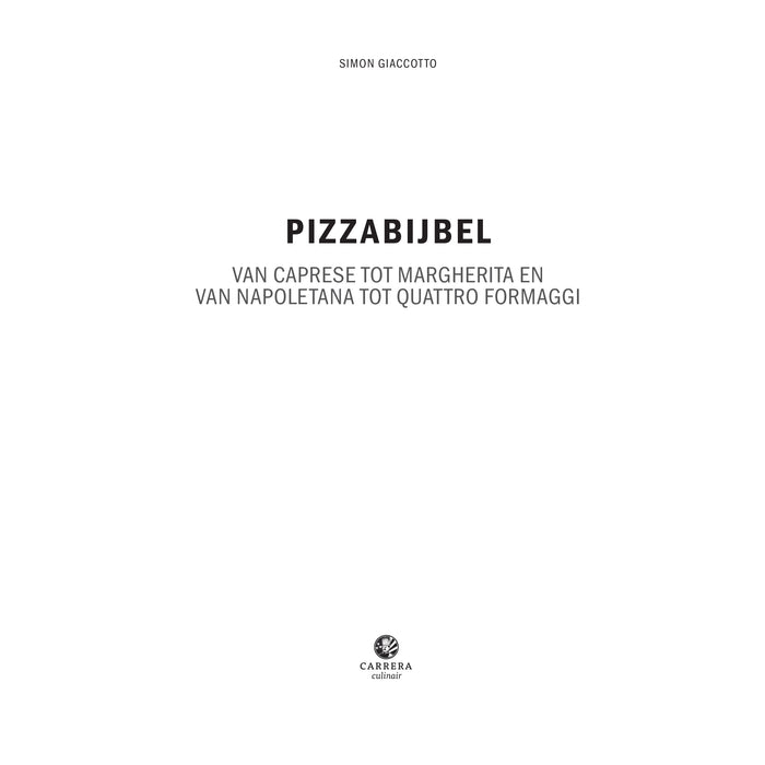 Pizzabijbel - Simon Giaccotto
