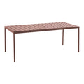 HAY Balcony Eettafel 190 x 87 cm - Iron red