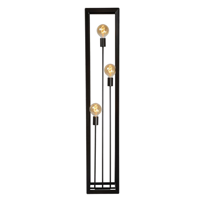 Lucide THOR Vloerlamp 3xE27 - Grijs ijzer