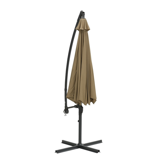 Garden Impressions Athene Zweefparasol Ø300 cm taupe