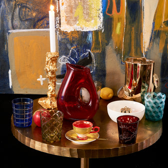 POLSPOTTEN Drip Kandelaar L - Goud