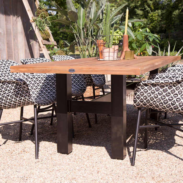 Hartman Delphine Diningstoel - Zwart/wit