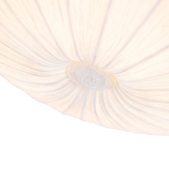 QAZQA Plafondlamp plu - Wit - Design - D 600mm