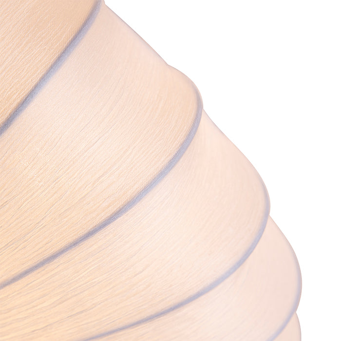 QAZQA Plafondlamp plu - Wit - Design - D 600mm