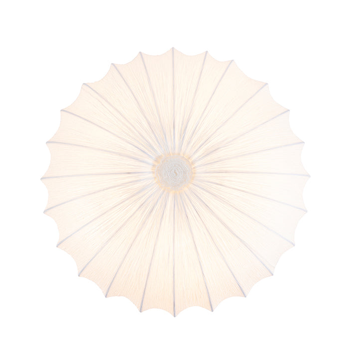 QAZQA Plafondlamp plu - Wit - Design - D 600mm