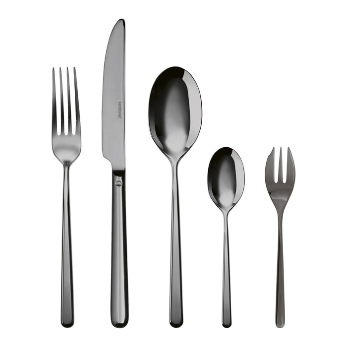 Sambonet Linear Bestekset 30-delig - Zwart
