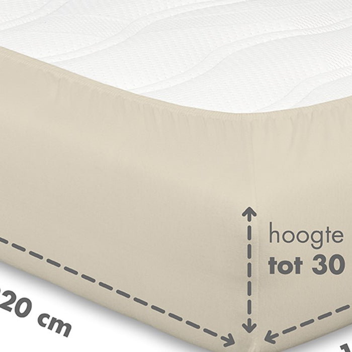 Beter Bed Select hoeslaken Jersey - 160 x 200|210|220 cm