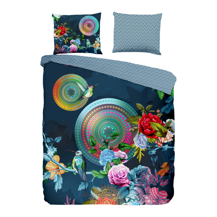 HIP Chachou Dekbedovertrek 200 x 220 cm - Blauw