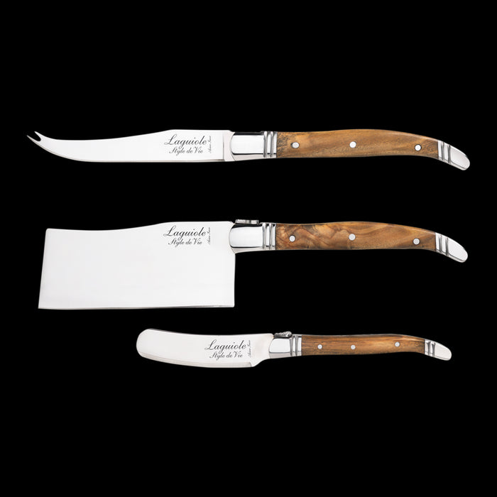Laguiole Style de Vie Luxury Line Kaasmessenset 3-delig