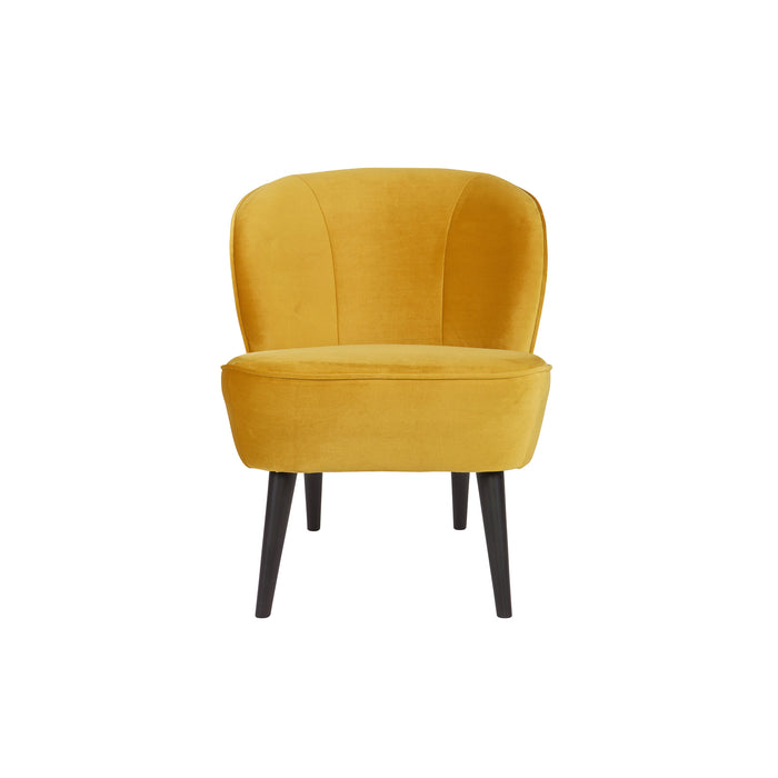 WOOOD Sara Fauteuil - Okergeel