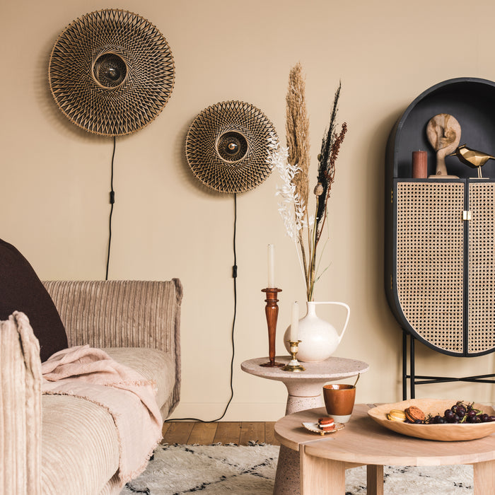 by fonQ Ribbon 3-zitsbank - Rib - Mink