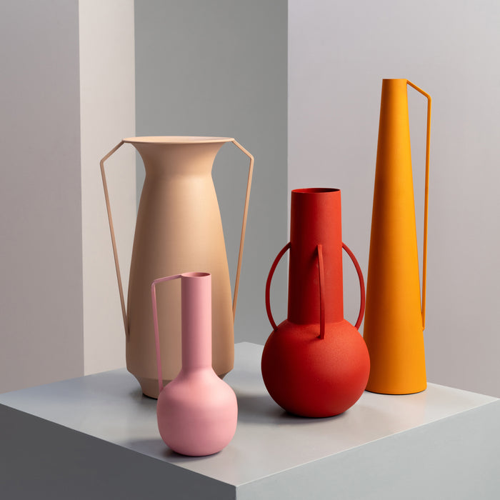 POLSPOTTEN Roman Vaas Set van 4 - Sunset
