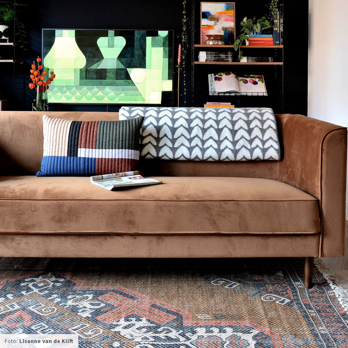 HKliving Stonewashed Vloerkleed Red